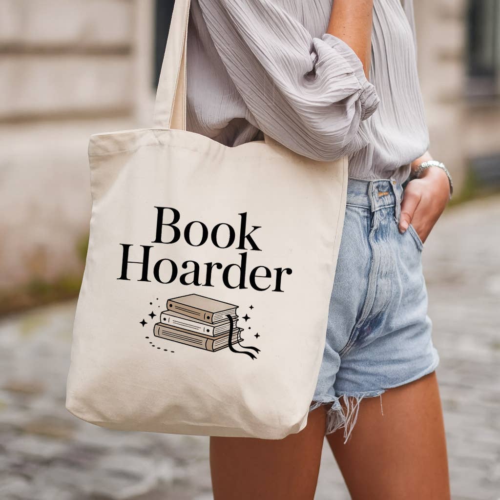 Book Hoarder Canvas Tote Bag