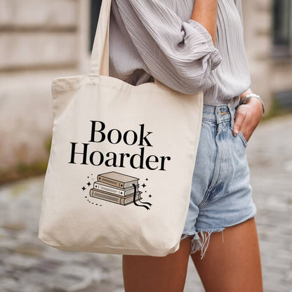 Book Hoarder Canvas Tote Bag
