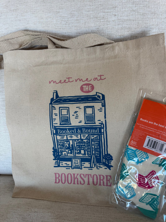 Indie Bookstore Day Tote #2: Meet me at the Bookstore
